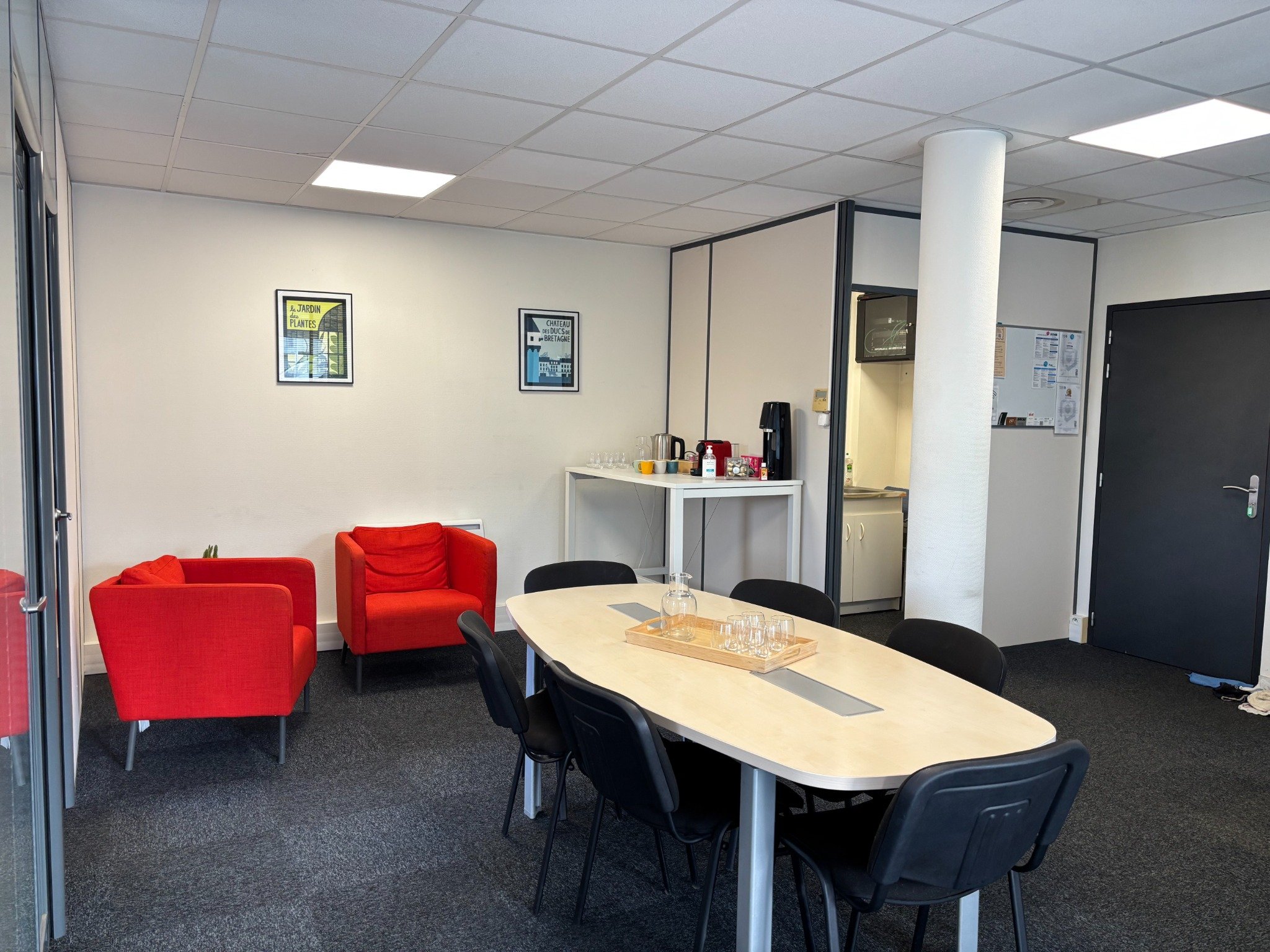 Espace commun et coin détente